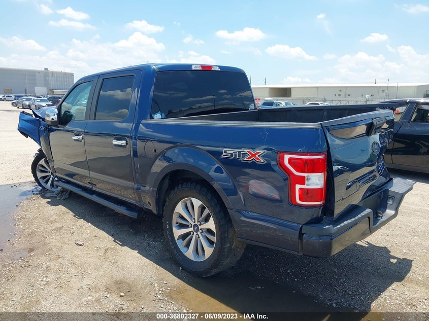 VIN 1FTEW1CP4JKF53288 2018 FORD F-150 XL/XLT/LARIAT