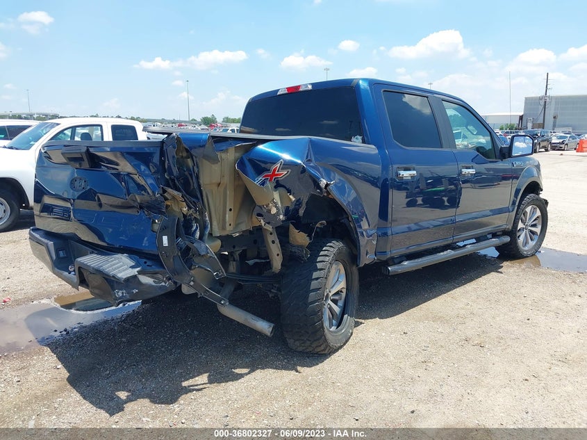 VIN 1FTEW1CP4JKF53288 2018 FORD F-150 XL/XLT/LARIAT