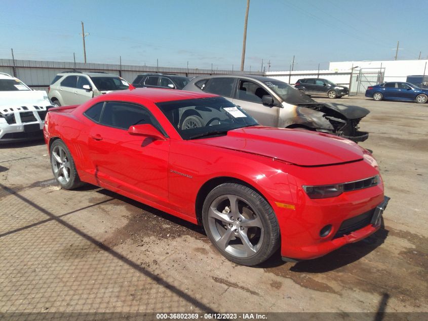 2014 CHEVROLET CAMARO LT - 2G1FC1E37E9184613