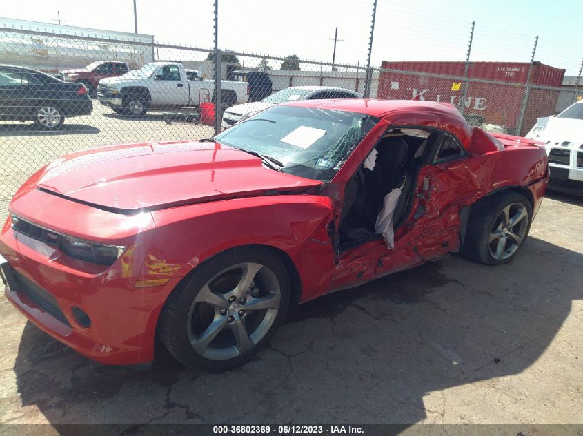 2014 CHEVROLET CAMARO LT - 2G1FC1E37E9184613