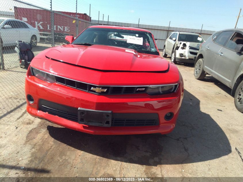 2014 CHEVROLET CAMARO LT - 2G1FC1E37E9184613
