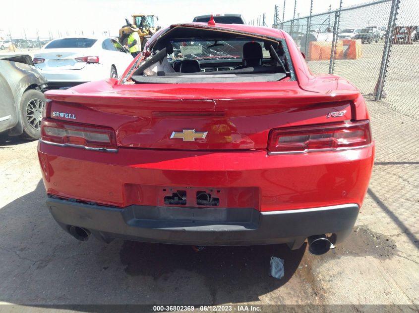 2014 CHEVROLET CAMARO LT - 2G1FC1E37E9184613