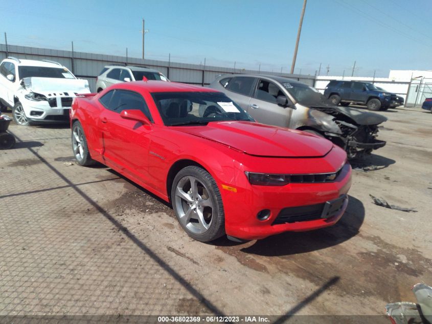 2014 CHEVROLET CAMARO LT - 2G1FC1E37E9184613