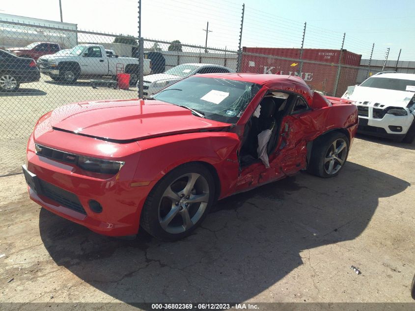 2014 CHEVROLET CAMARO LT - 2G1FC1E37E9184613