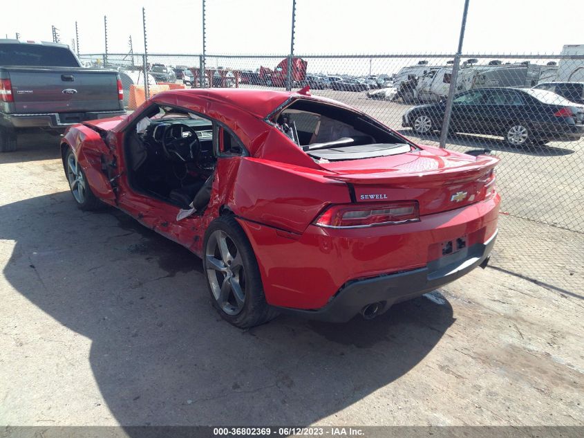 2014 CHEVROLET CAMARO LT - 2G1FC1E37E9184613