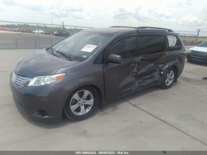 2015 TOYOTA SIENNA LE - 5TDKK3DC8FS662357