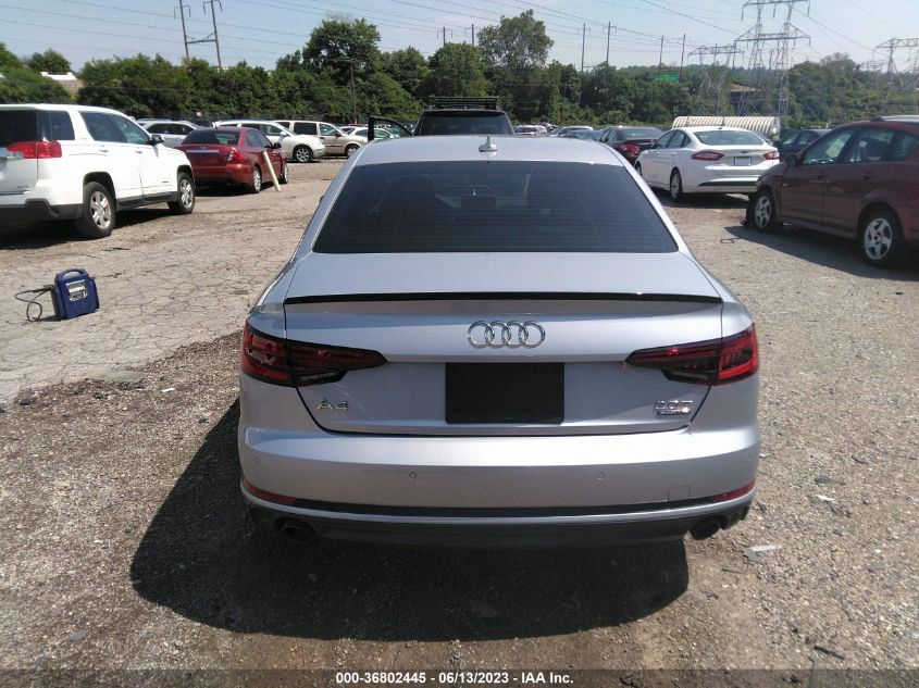 2018 AUDI A4 PREMIUM PLUS - WAUENAF46JA055598