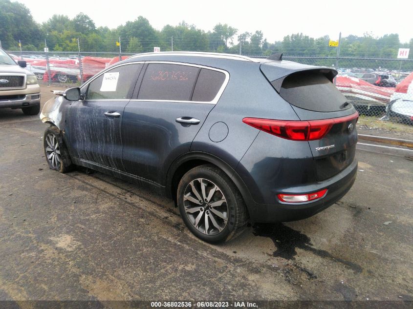 2017 KIA SPORTAGE EX - KNDPNCAC9H7154297