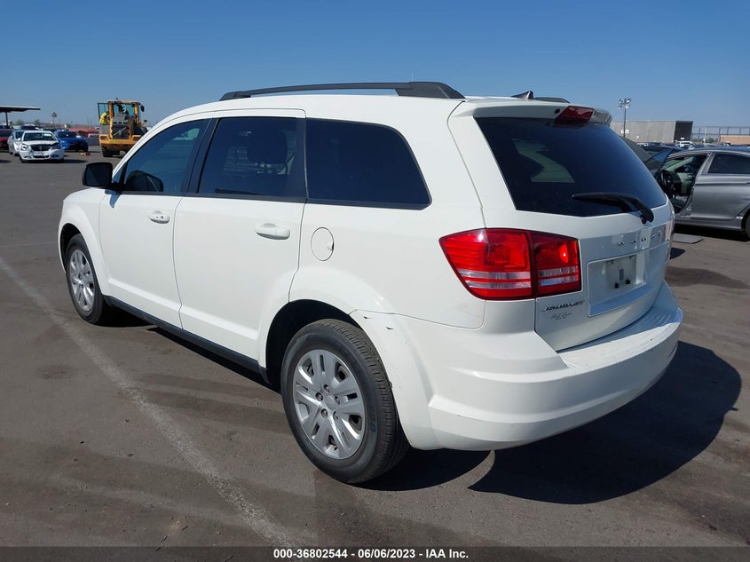 VIN 3C4PDCAB7JT535481 2018 DODGE JOURNEY SE