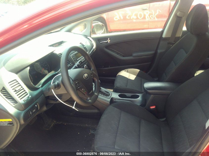 2016 KIA FORTE LX - KNAFK4A6XG5554249