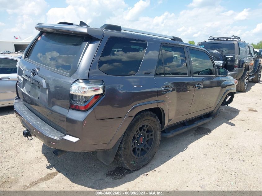 2020 TOYOTA 4RUNNER SR5/SR5 PREMIUM/VENTURE/L - JTEBU5JR1L5747570