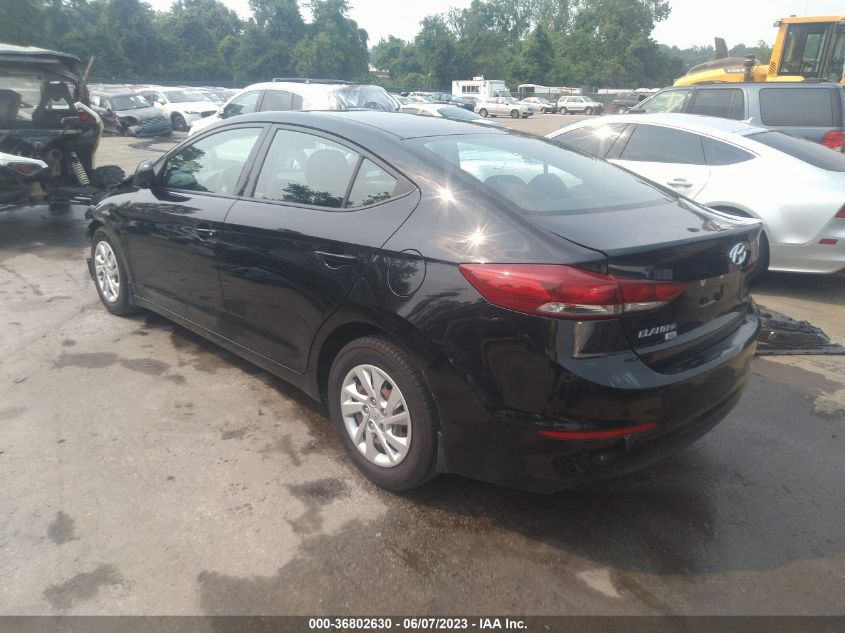 2018 HYUNDAI ELANTRA SE - 5NPD74LF6JH351665