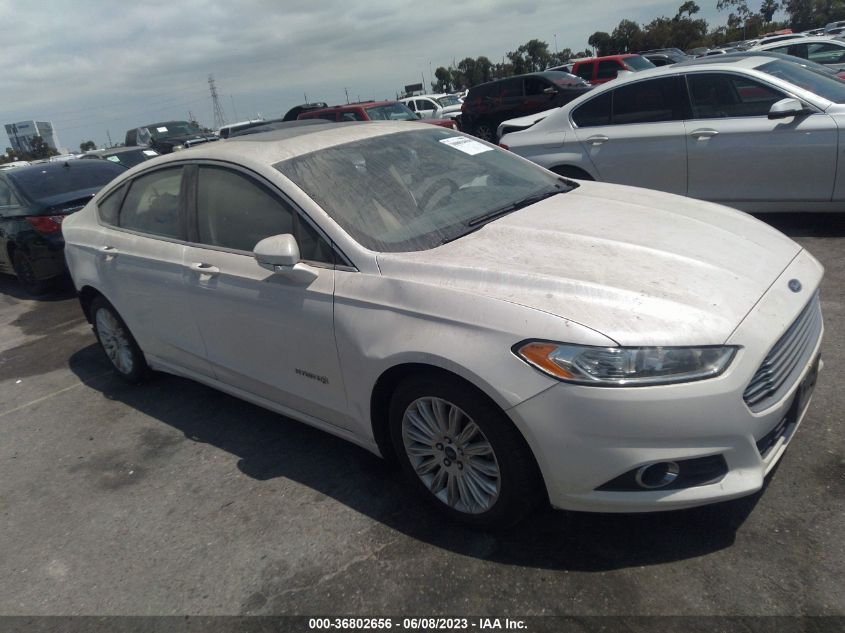 2015 FORD FUSION SE HYBRID - 3FA6P0LU2FR253310