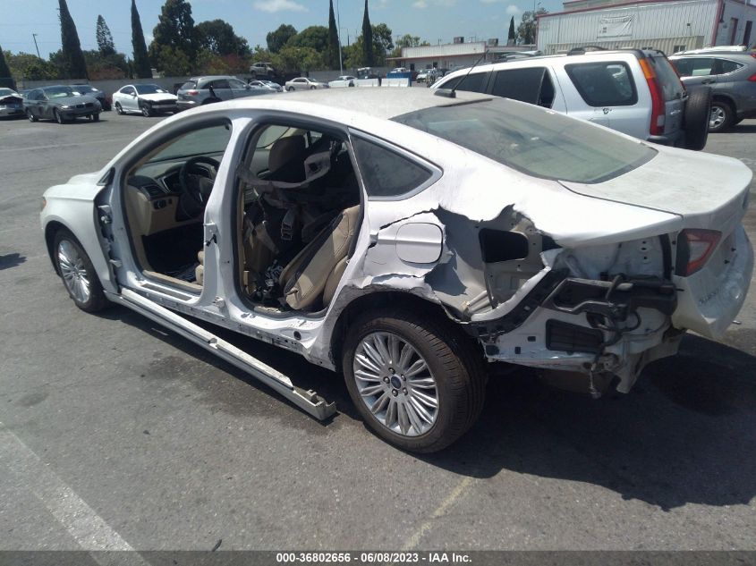 2015 FORD FUSION SE HYBRID - 3FA6P0LU2FR253310