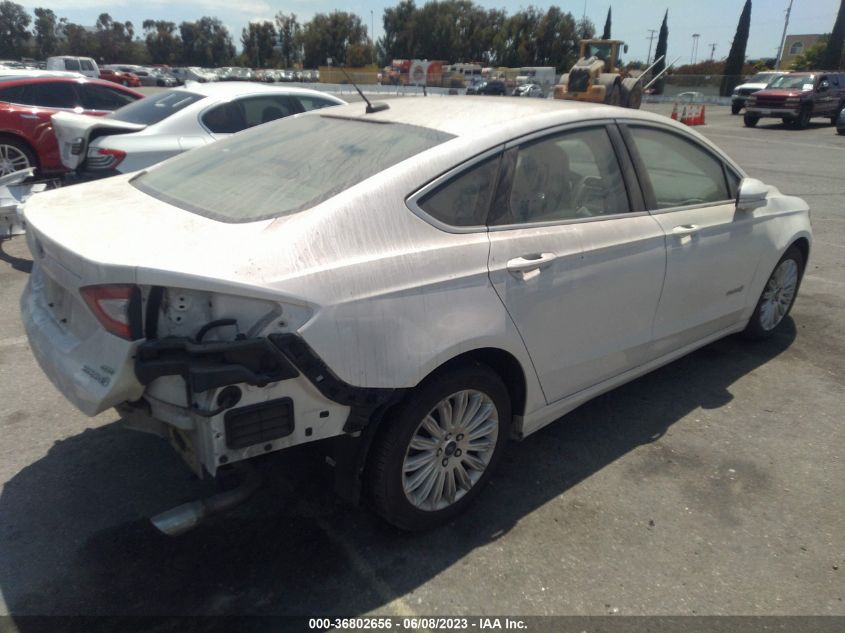 2015 FORD FUSION SE HYBRID - 3FA6P0LU2FR253310