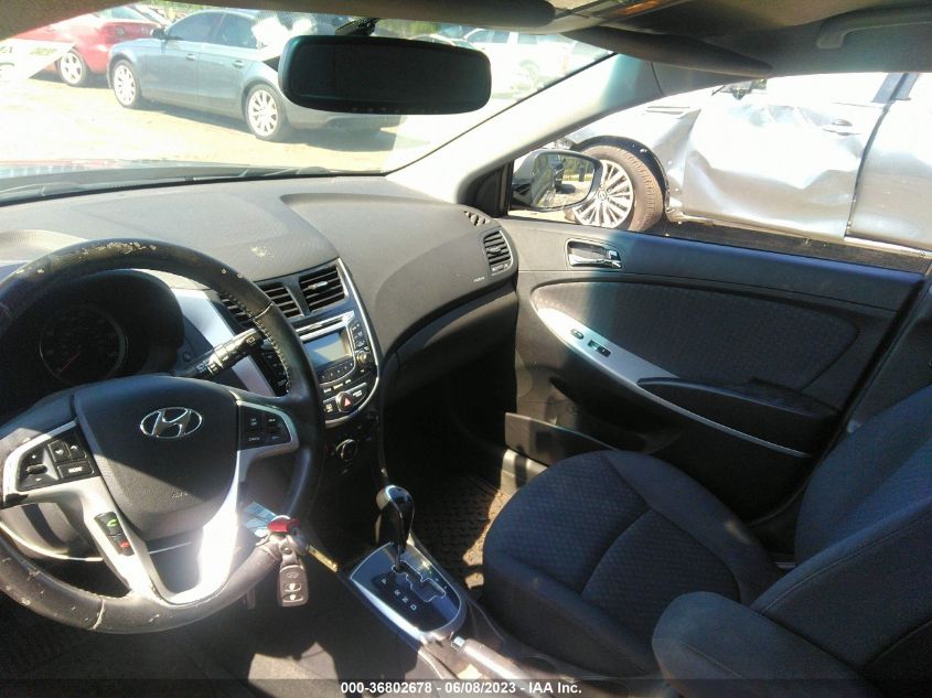 2013 HYUNDAI ACCENT GLS/SE - KMHCU5AE4DU062116