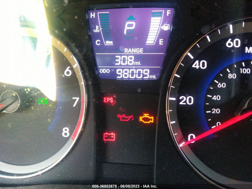 2013 HYUNDAI ACCENT GLS/SE - KMHCU5AE4DU062116