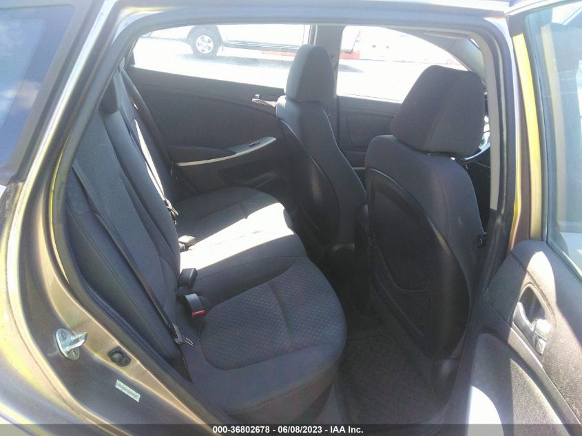 2013 HYUNDAI ACCENT GLS/SE - KMHCU5AE4DU062116