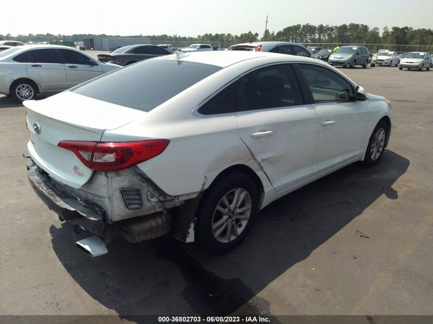 2016 HYUNDAI SONATA 2.4L SE - 5NPE24AF0GH291414