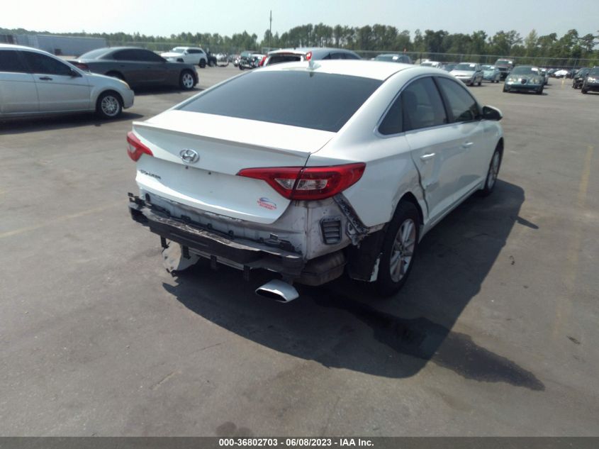 2016 HYUNDAI SONATA 2.4L SE - 5NPE24AF0GH291414