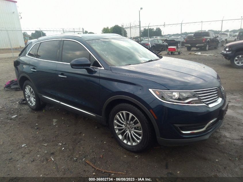 2017 LINCOLN MKX SELECT - 2LMPJ6KR8HBL26133