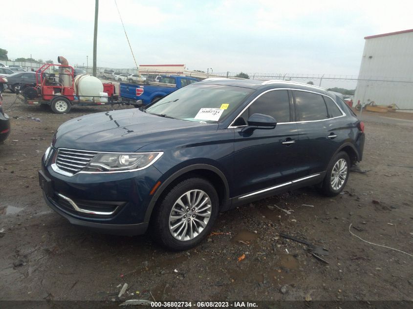 2017 LINCOLN MKX SELECT - 2LMPJ6KR8HBL26133