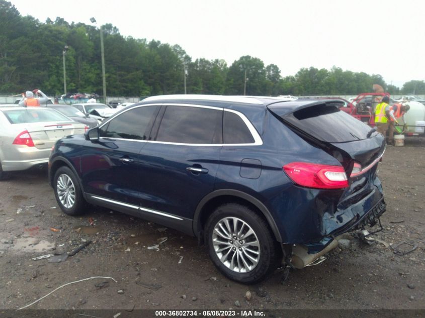 2017 LINCOLN MKX SELECT - 2LMPJ6KR8HBL26133