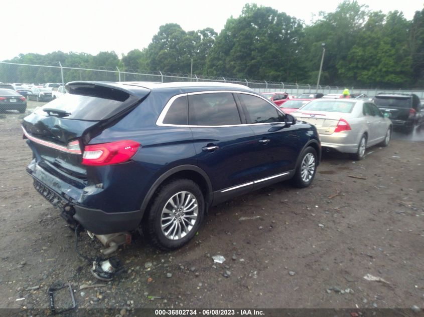 2017 LINCOLN MKX SELECT - 2LMPJ6KR8HBL26133