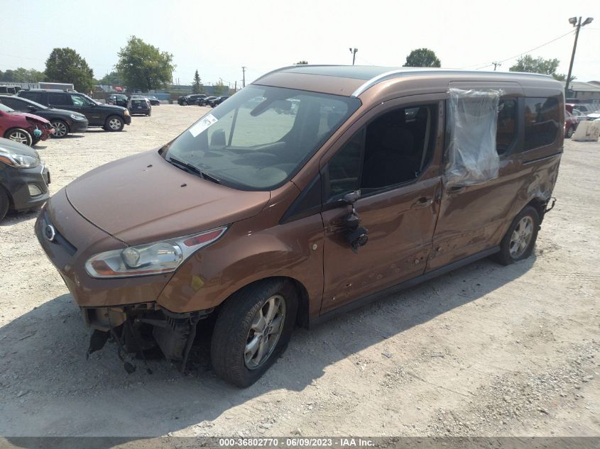 2014 FORD TRANSIT CONNECT WAGON XLT NM0GE9F76E1144868