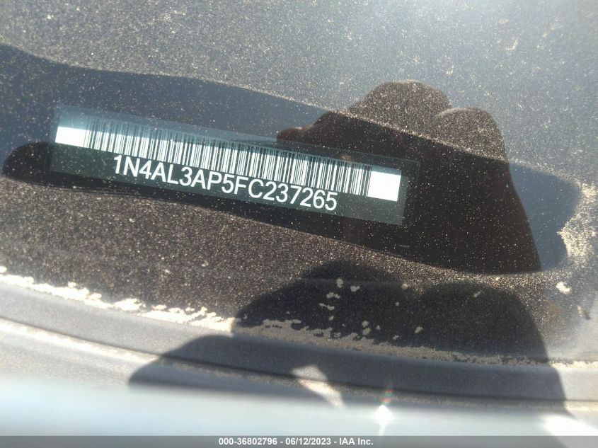 2015 NISSAN ALTIMA 2.5 SV - 1N4AL3AP5FC237265
