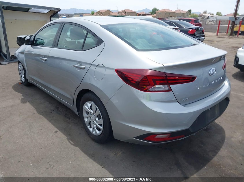 VIN 5NPD74LF9LH615397 2020 HYUNDAI ELANTRA SE