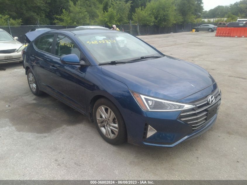 2019 HYUNDAI ELANTRA SEL - 5NPD84LF3KH478713