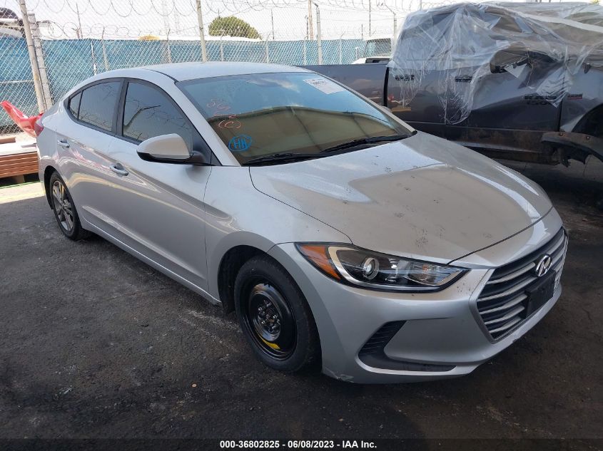 2018 HYUNDAI ELANTRA SEL/VALUE/LIMITED - 5NPD84LF2JH299660