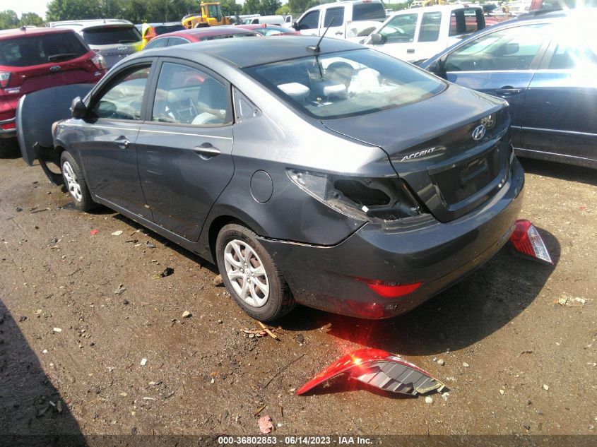 2013 HYUNDAI ACCENT GLS - KMHCT4AE1DU328737