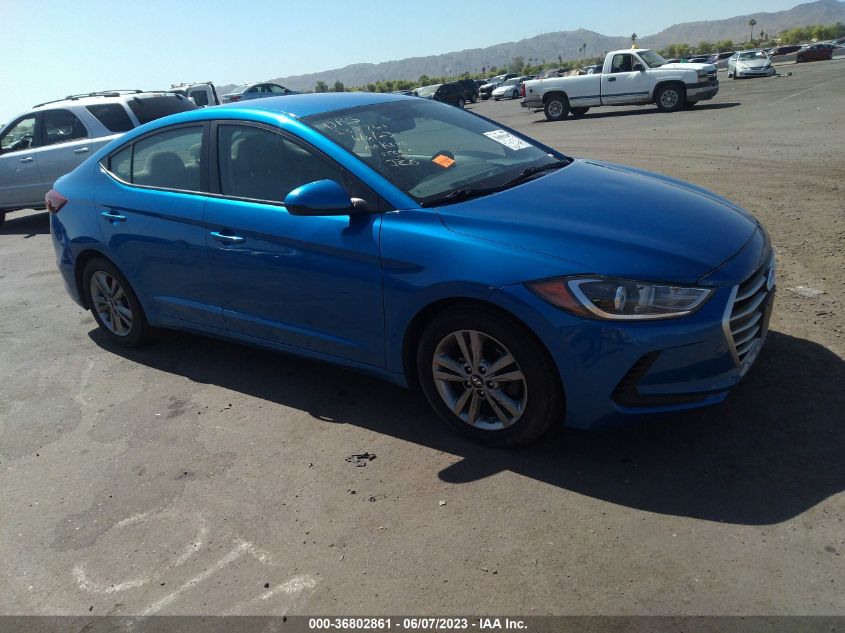 2017 HYUNDAI ELANTRA SE - KMHD84LF8HU228829