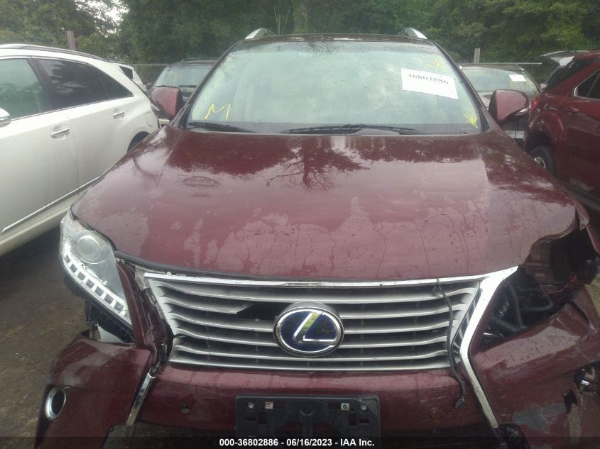 2015 LEXUS RX 450H - 2T2BC1BA5FC007709