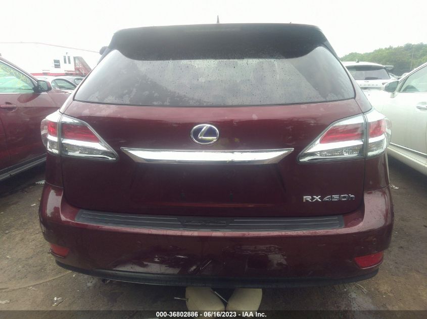 2015 LEXUS RX 450H - 2T2BC1BA5FC007709