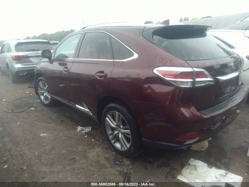 2015 LEXUS RX 450H - 2T2BC1BA5FC007709