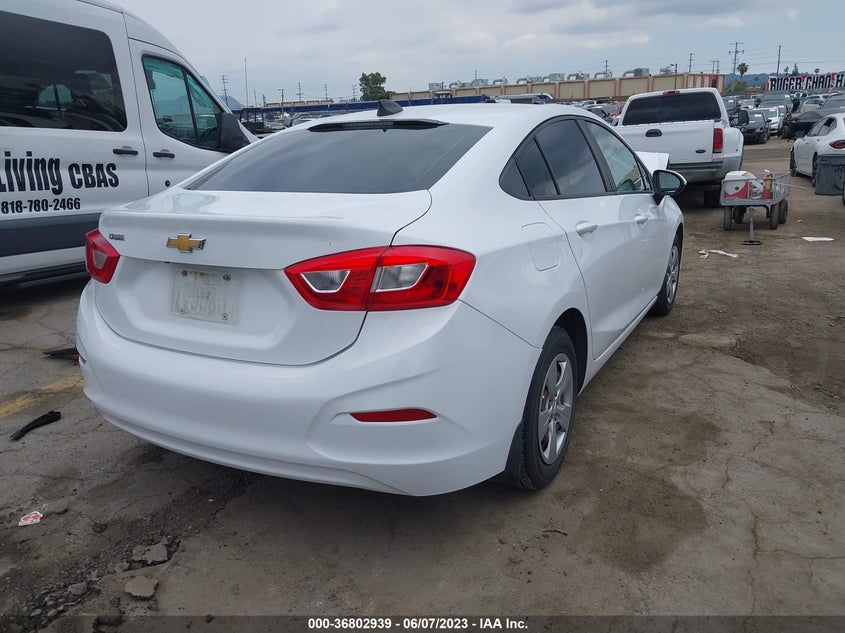 VIN 3G1BC5SM0HS534691 2017 CHEVROLET CRUZE LS