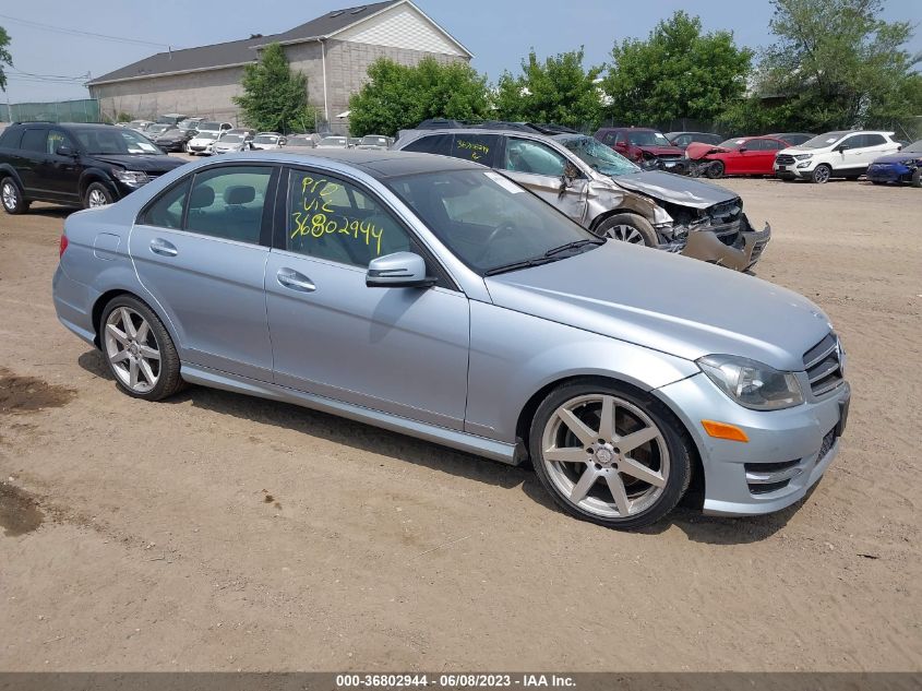 2013 MERCEDES-BENZ C-CLASS C 300 - WDDGF8AB6DR248935