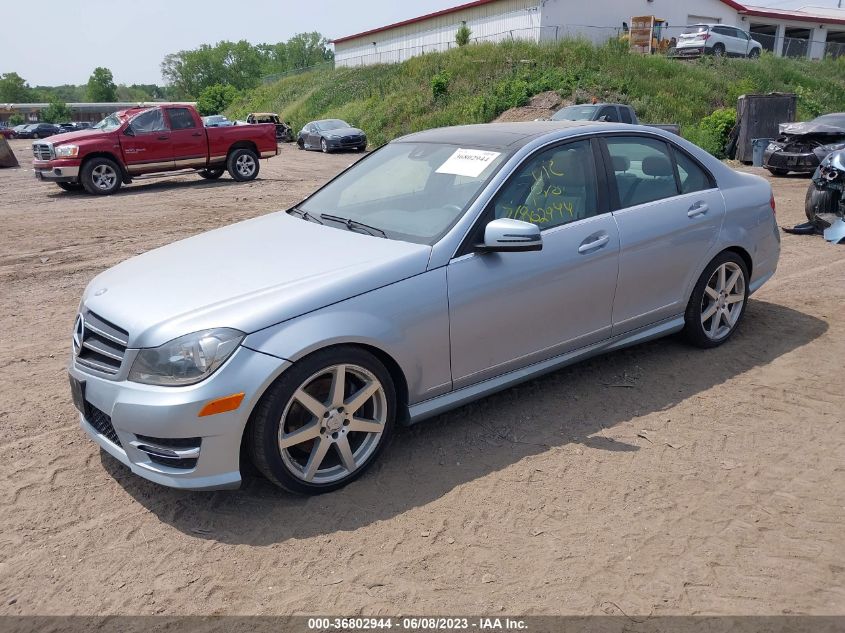 2013 MERCEDES-BENZ C-CLASS C 300 - WDDGF8AB6DR248935