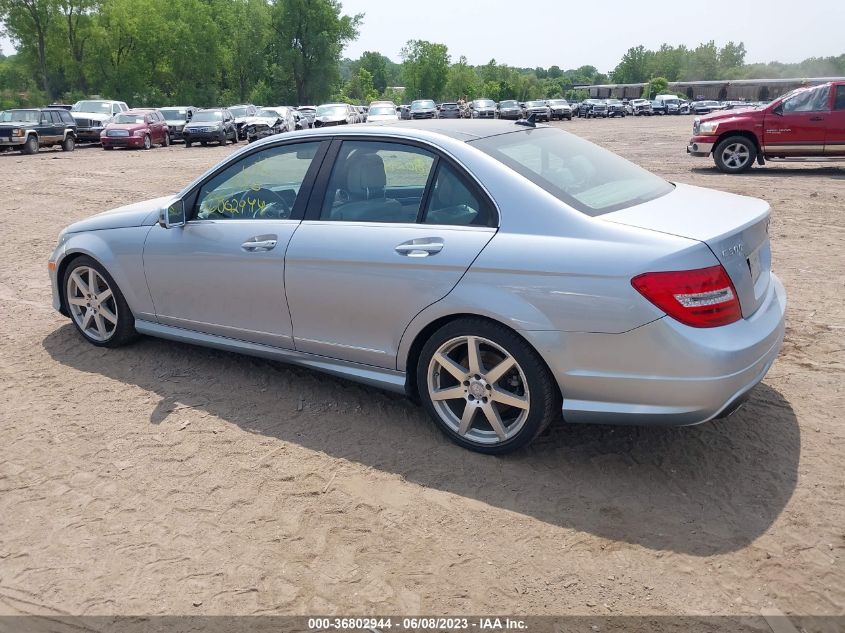 2013 MERCEDES-BENZ C-CLASS C 300 - WDDGF8AB6DR248935