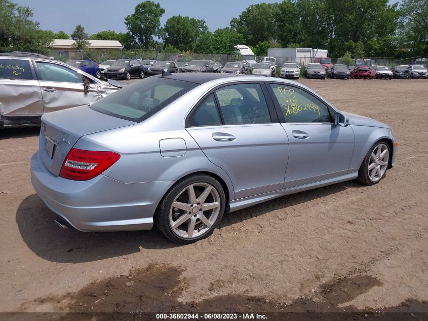 2013 MERCEDES-BENZ C-CLASS C 300 - WDDGF8AB6DR248935