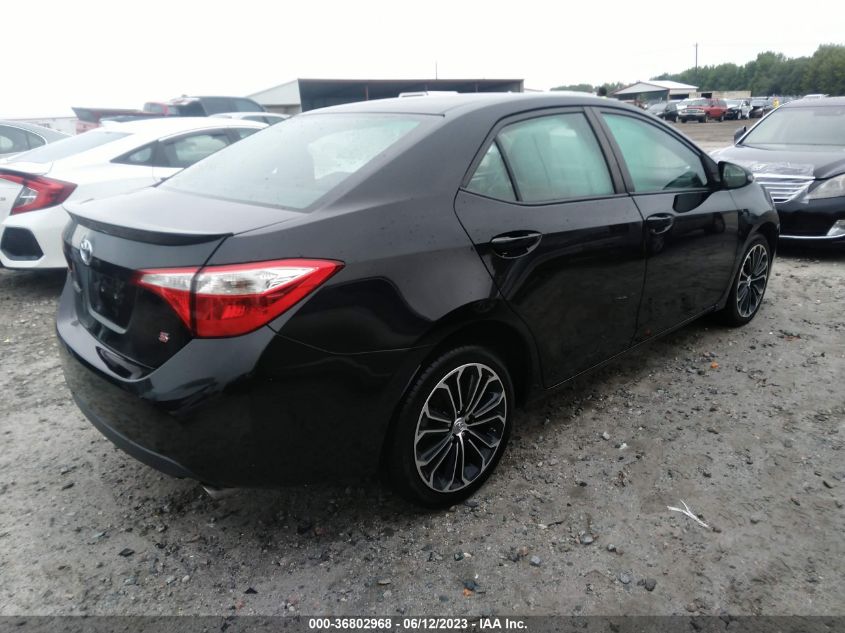 2014 TOYOTA COROLLA S - 2T1BURHE2EC138265
