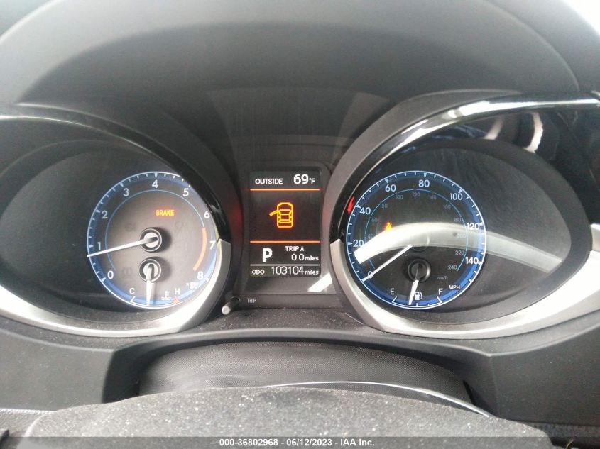 2014 TOYOTA COROLLA S - 2T1BURHE2EC138265