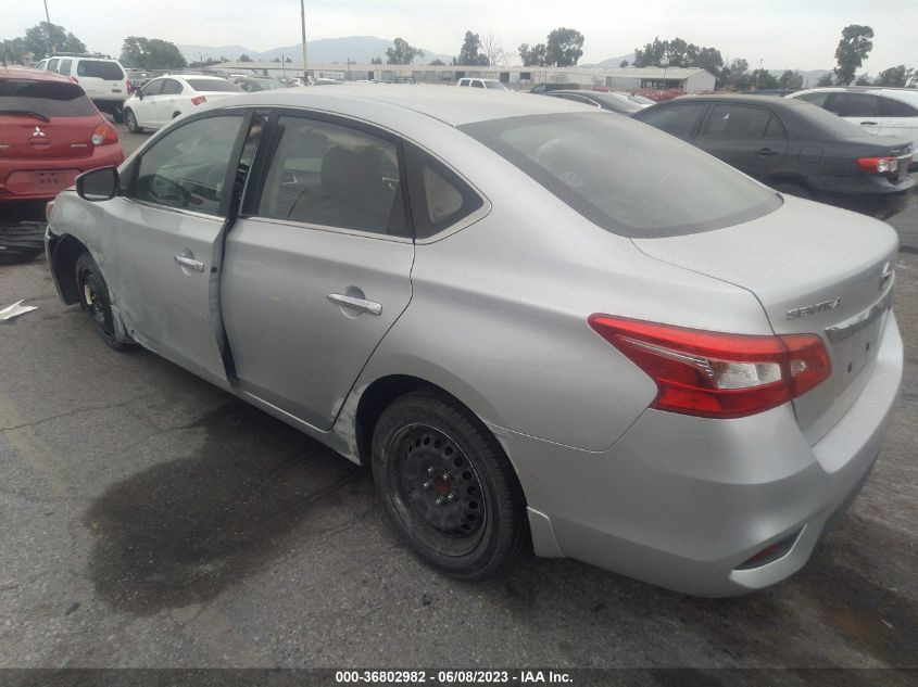 2017 NISSAN SENTRA S/SV/SR/SL - 3N1AB7APXHY203887