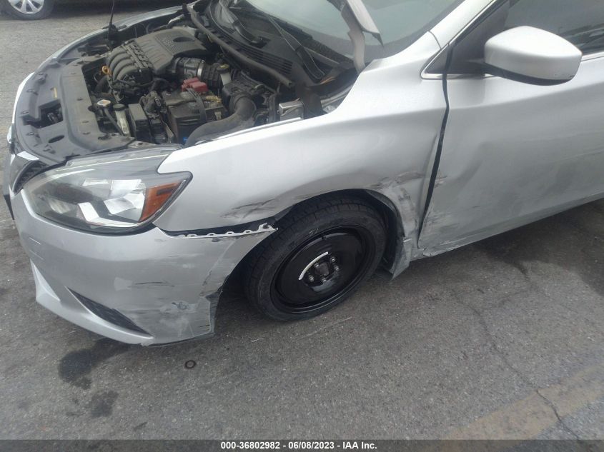 2017 NISSAN SENTRA S/SV/SR/SL - 3N1AB7APXHY203887