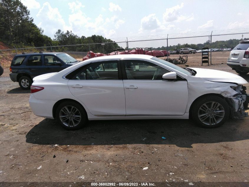 2017 TOYOTA CAMRY XLE/SE/LE/XSE - 4T1BF1FK9HU426162