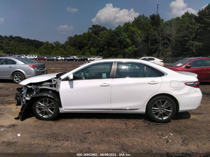 2017 TOYOTA CAMRY XLE/SE/LE/XSE - 4T1BF1FK9HU426162