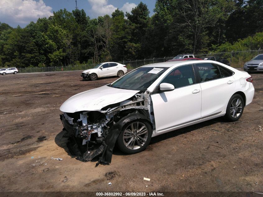 2017 TOYOTA CAMRY XLE/SE/LE/XSE - 4T1BF1FK9HU426162